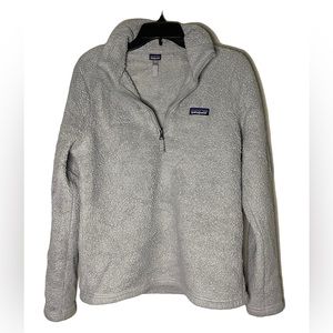 Patagonia Men’s Worn Wear Quarter Zip Medium Gray